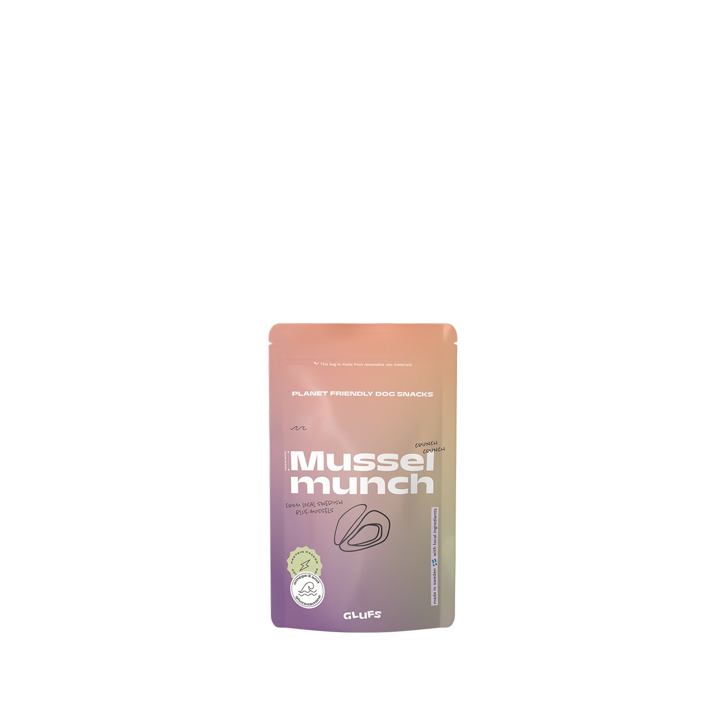 Mussel MUNCH Hundsnacks 110g