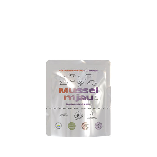 Mussel MJAU Kattfoder 1kg