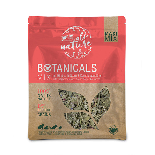 Botanicals Maxi - Hallonblad & Blåklint